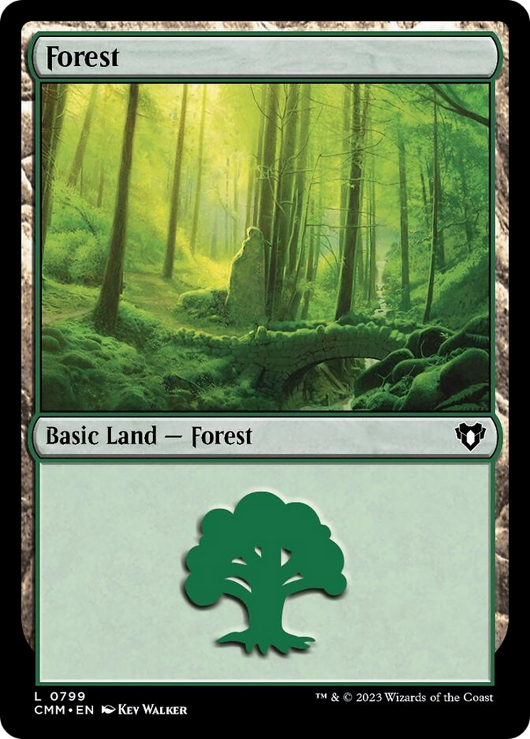 Forest (799) [Commander Masters] | The CG Realm