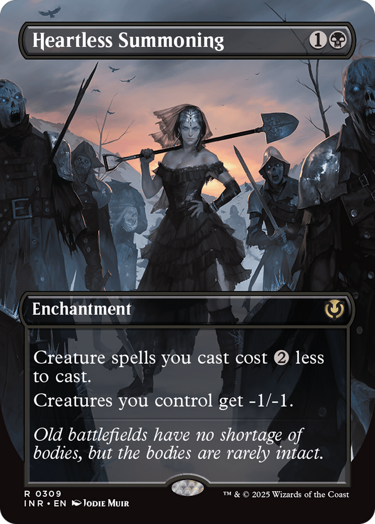 Heartless Summoning (Borderless) [Innistrad Remastered] | The CG Realm