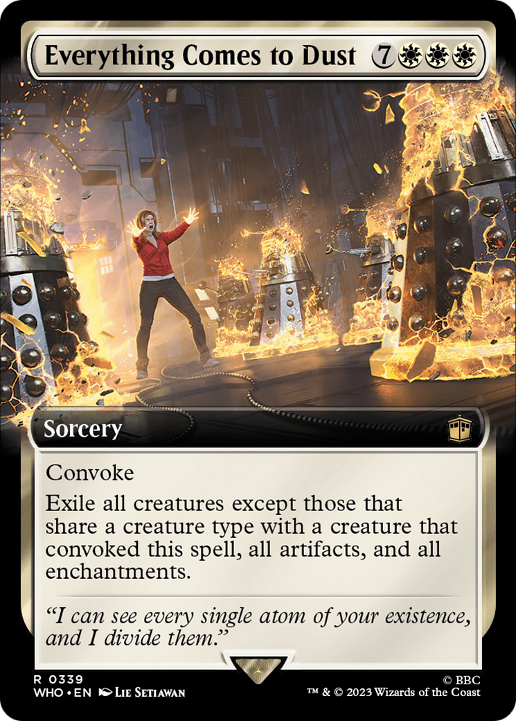 Everything Comes to Dust (Extended Art) [Doctor Who] | The CG Realm
