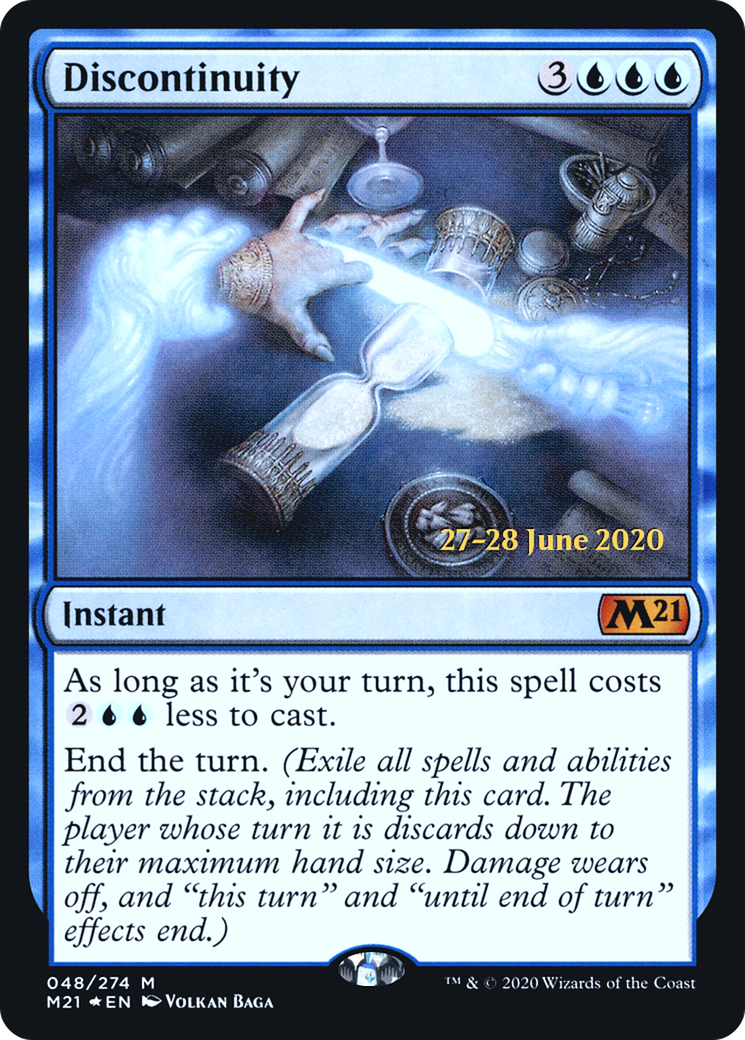 Discontinuity (PRE-48S) - Core Set 2021 Promos Foil