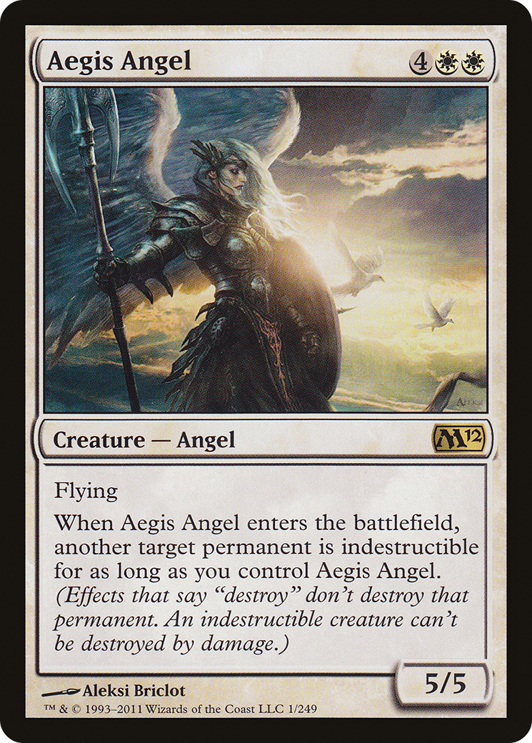 Aegis Angel (M12-001) - Magic 2012