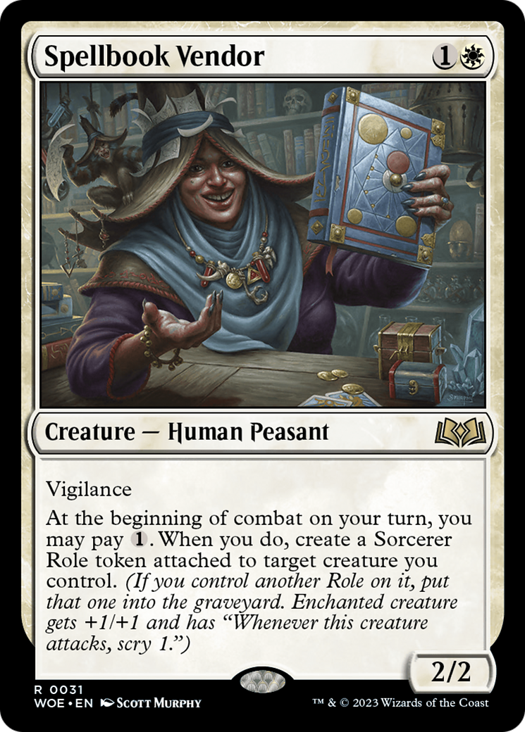 Spellbook Vendor (WOE-031) - Wilds of Eldraine
