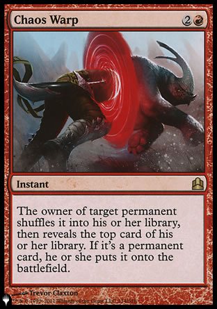 Chaos Warp (CMD) [The List] | The CG Realm