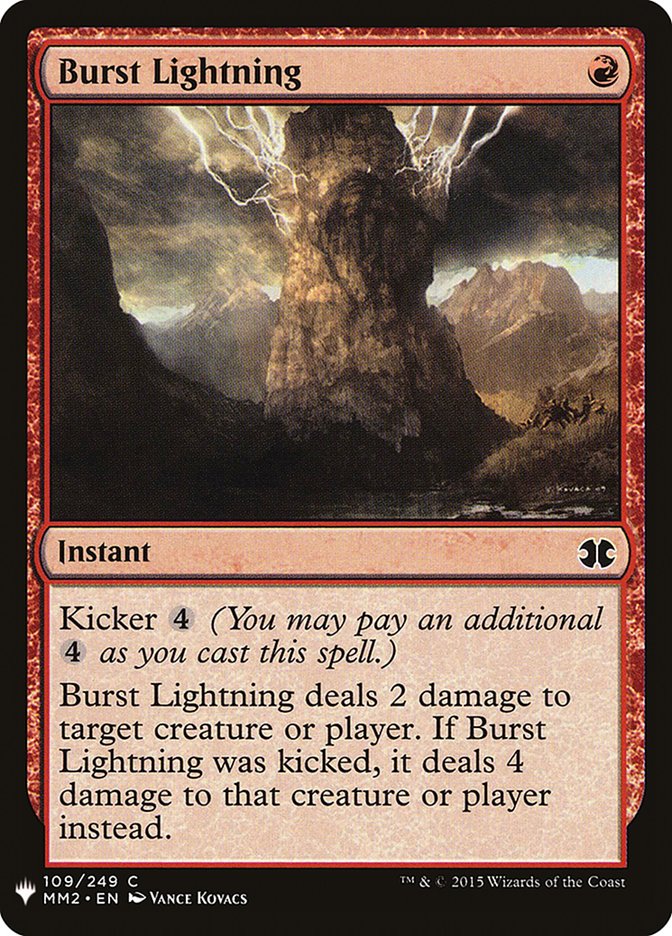 Burst Lightning [Mystery Booster] | The CG Realm