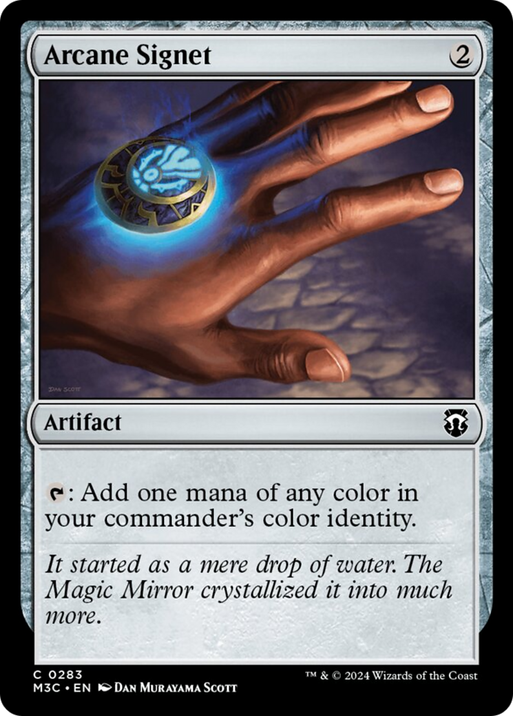 Arcane Signet (Ripple Foil) [Modern Horizons 3 Commander] | The CG Realm