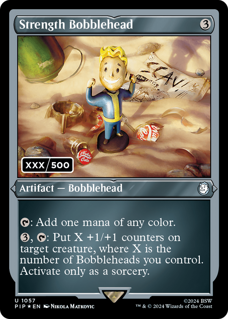 Strength Bobblehead (Serial Numbered) [Fallout] | The CG Realm