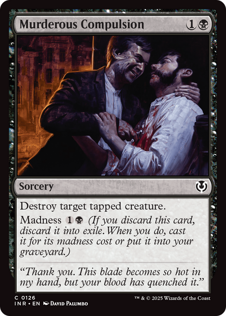 Murderous Compulsion [Innistrad Remastered] | The CG Realm