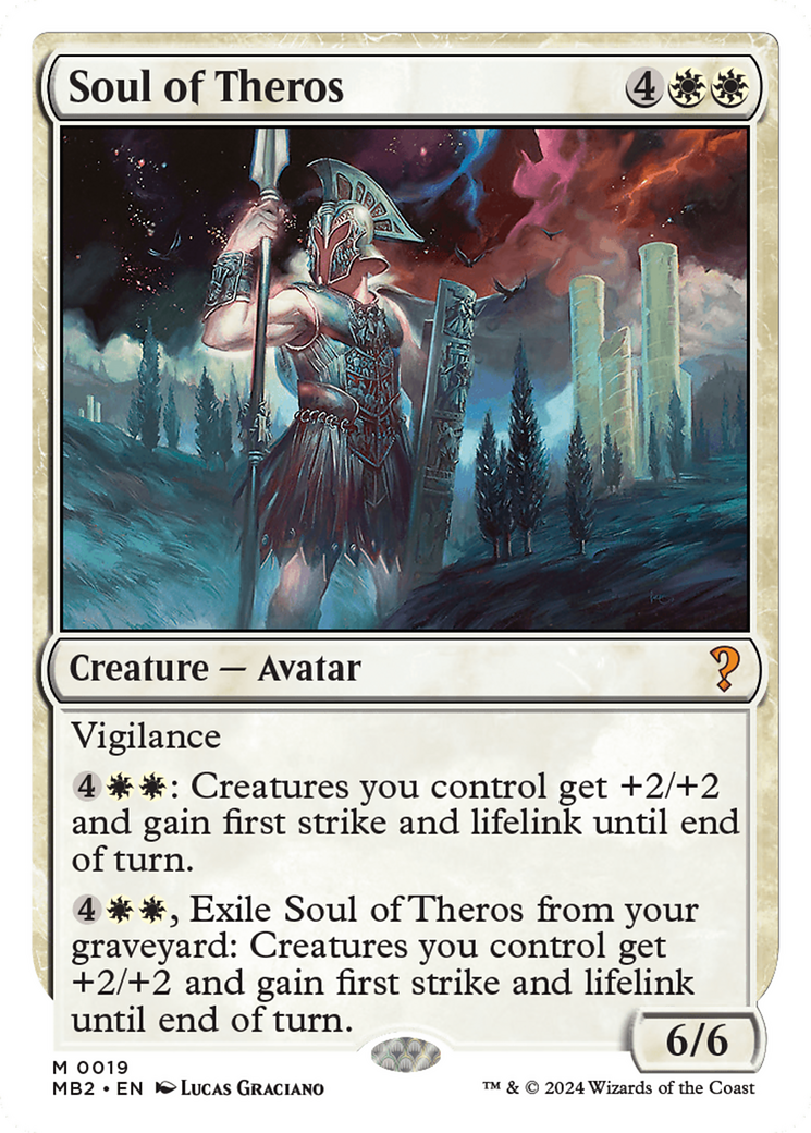 Soul of Theros (White Border) [Mystery Booster 2] | The CG Realm