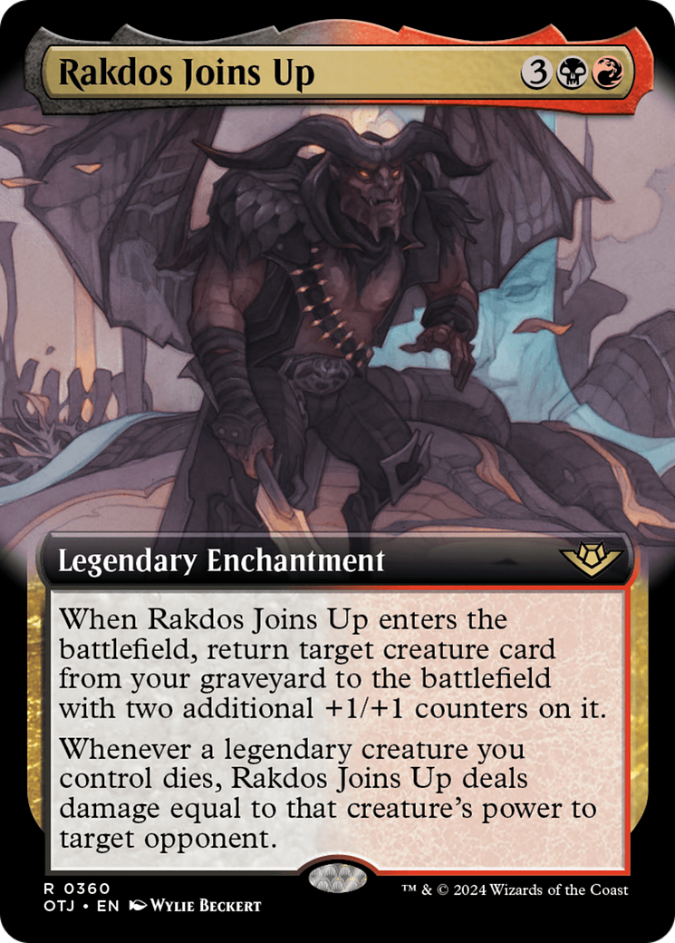 Rakdos Joins Up (Extended Art) [Outlaws of Thunder Junction] | The CG Realm