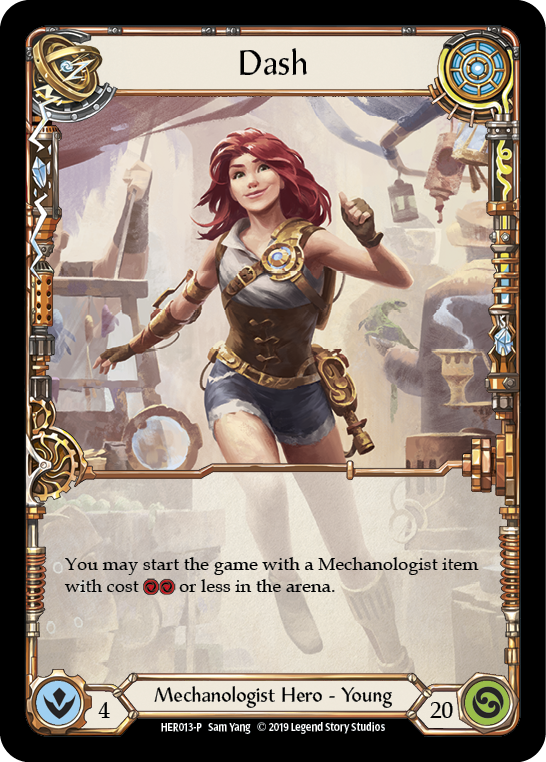 Dash [HER013-P] (Promo)  1st Edition Rainbow Foil | The CG Realm