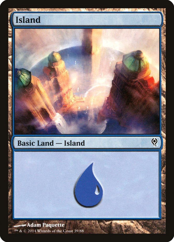 Island (39) [Duel Decks: Jace vs. Vraska] | The CG Realm