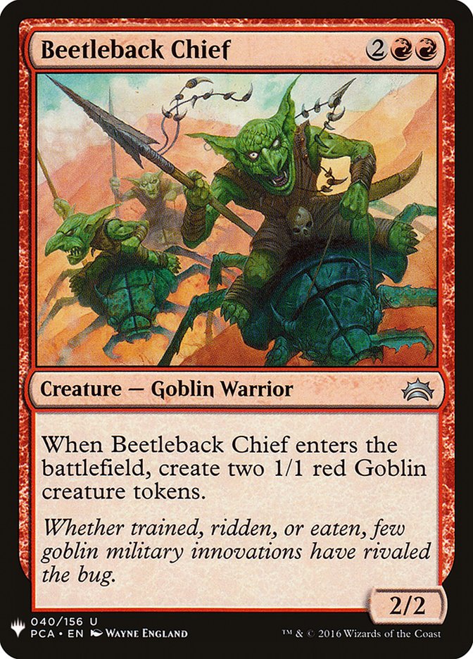 Beetleback Chief [Mystery Booster] | The CG Realm