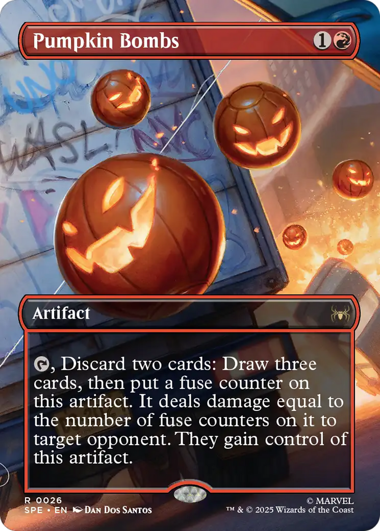Pumpkin Bombs (Borderless) [Marvel's Spider-Man: Eternal-Legal] | The CG Realm