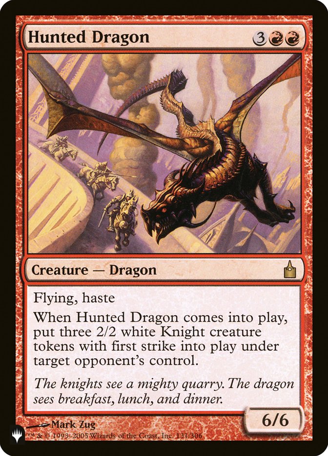 Hunted Dragon [The List] | The CG Realm