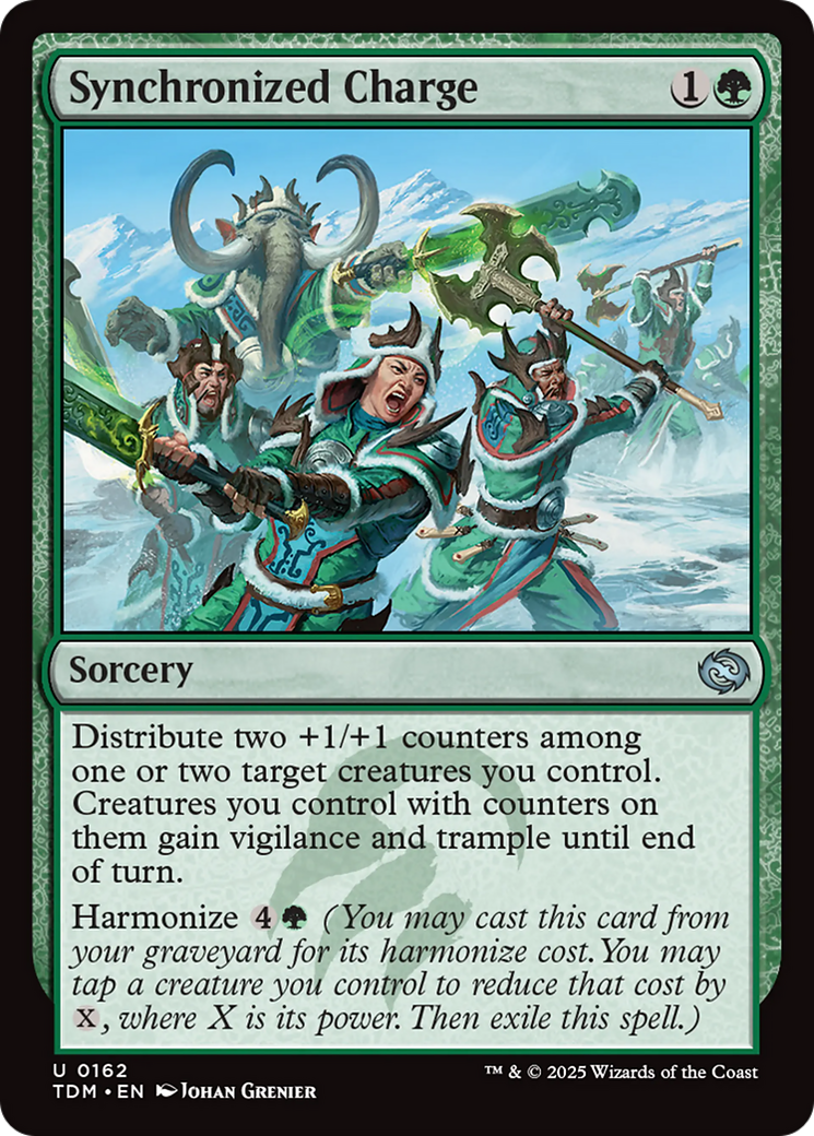 Synchronized Charge [Tarkir: Dragonstorm] | The CG Realm