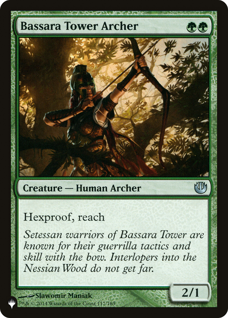 Bassara Tower Archer [The List] | The CG Realm