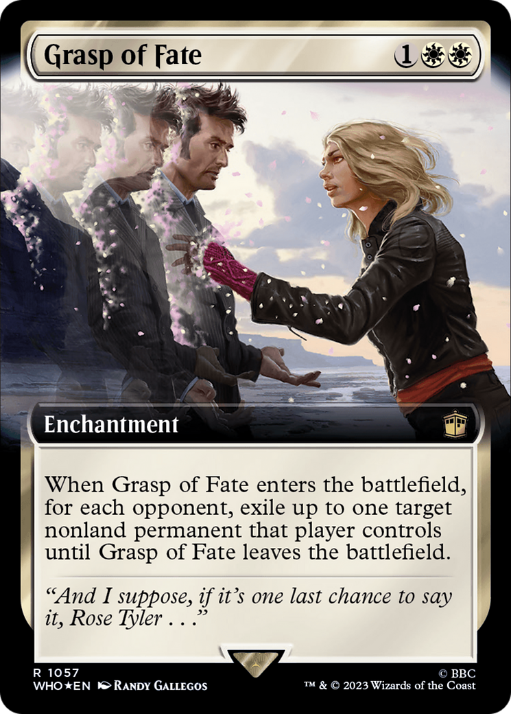Grasp of Fate (Extended Art) (Surge Foil) [Doctor Who] | The CG Realm