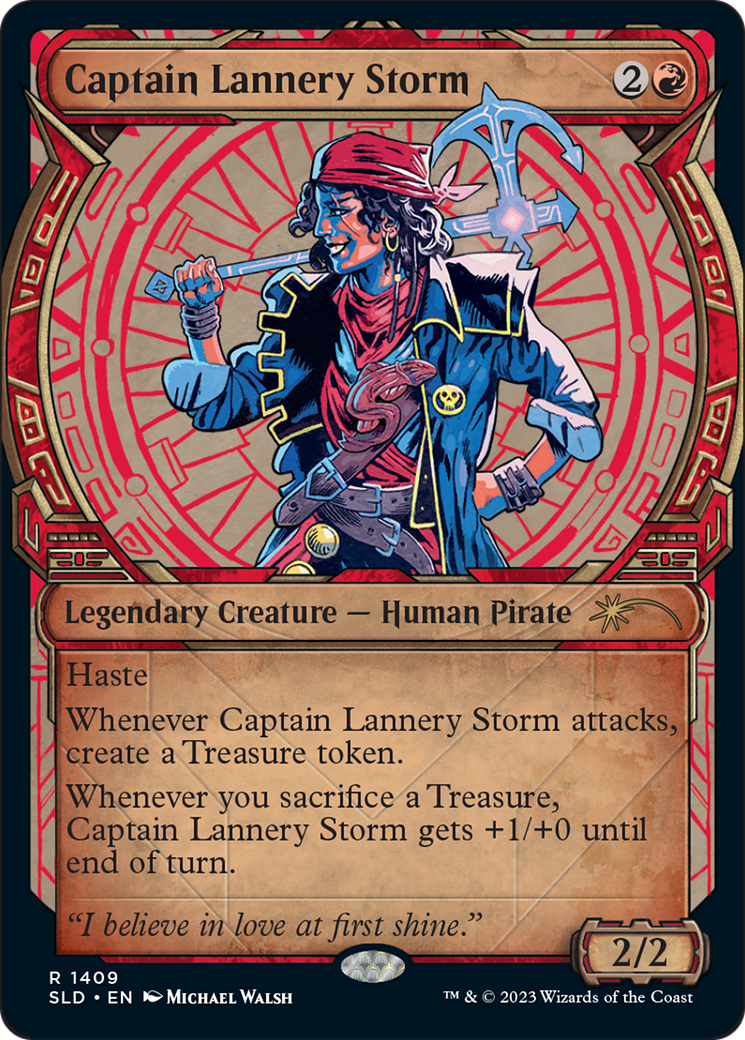 Captain Lannery Storm [Secret Lair Drop Series] | The CG Realm