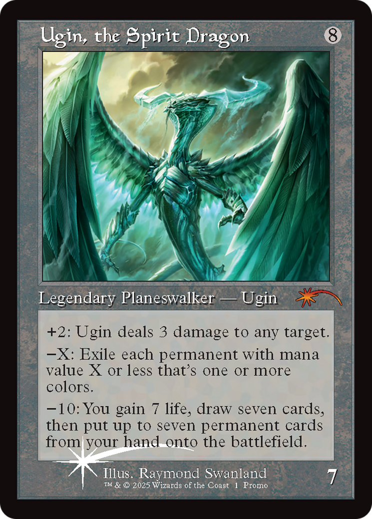 Ugin, the Spirit Dragon (Retro Frame) [Secret Lair Drop Series] | The CG Realm
