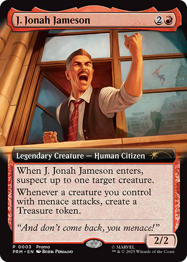 J. Jonah Jameson (Extended Art) [Marvel's Spider-Man Promos] | The CG Realm