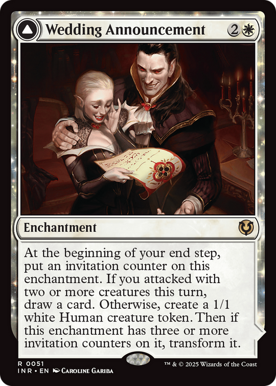 Wedding Announcement (INR-051) - Innistrad Remastered: (enchantment)