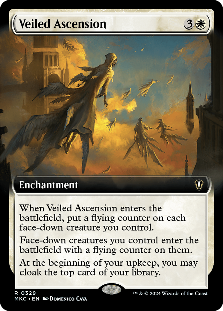 Veiled Ascension (Extended Art) [Murders at Karlov Manor Commander] | The CG Realm