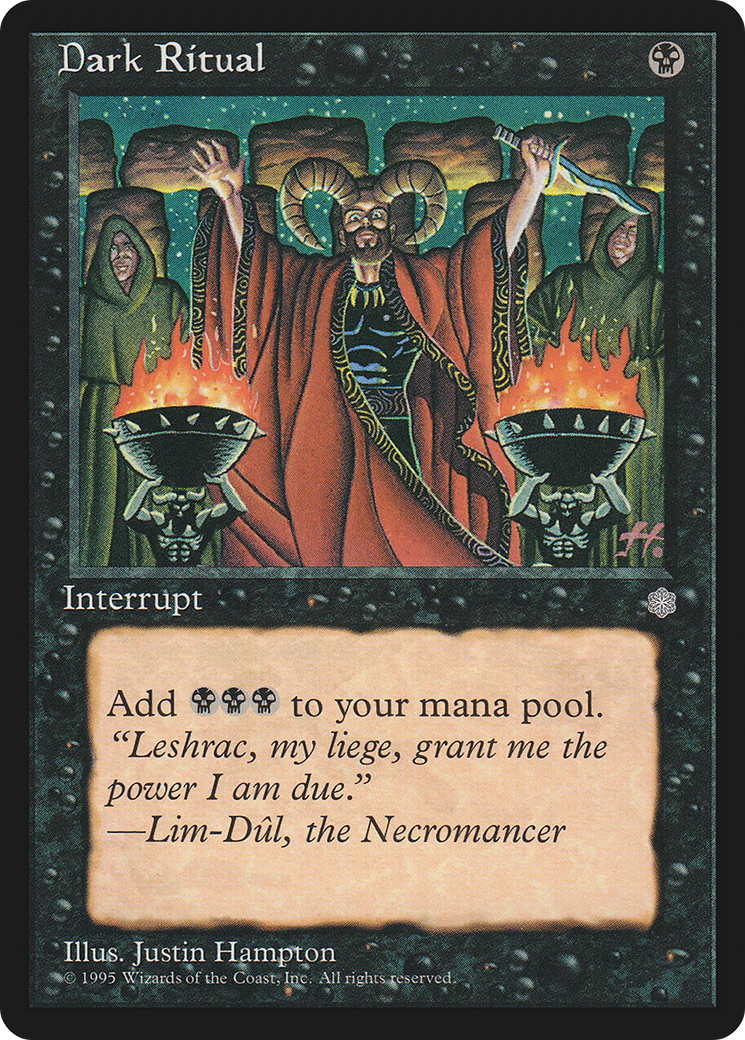 Dark Ritual (ICE-008) - Ice Age