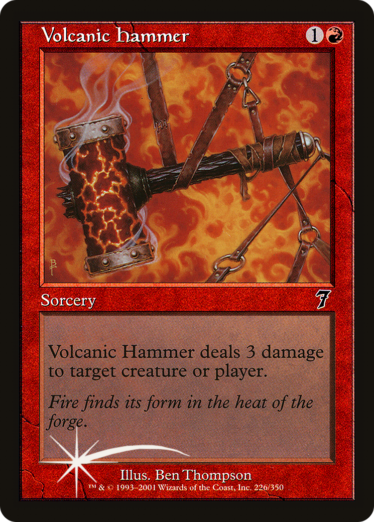 Volcanic Hammer (7ED-226) - 7th Edition