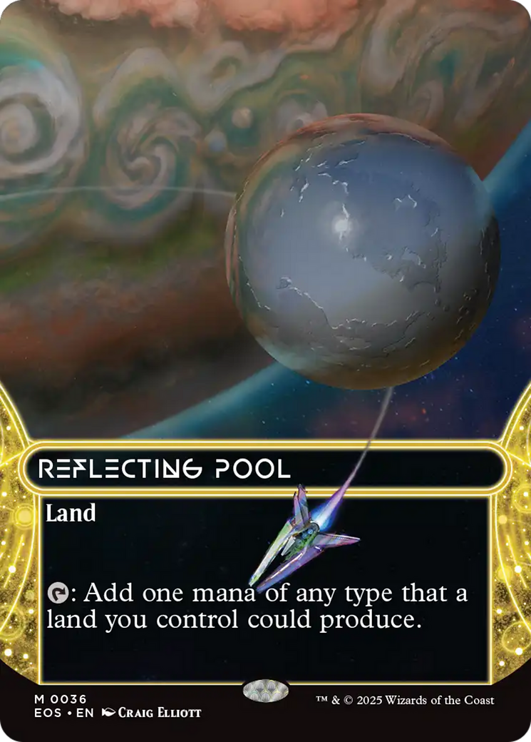 Reflecting Pool (0036) (Borderless) [Edge of Eternities: Stellar Sights] | The CG Realm