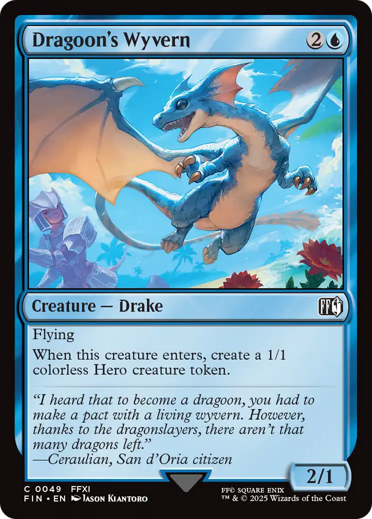 Dragoon's Wyvern [FINAL FANTASY] | The CG Realm