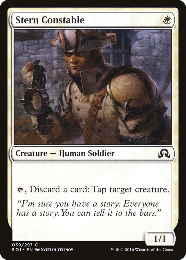 Stern Constable (SOI-039) - Shadows over Innistrad
