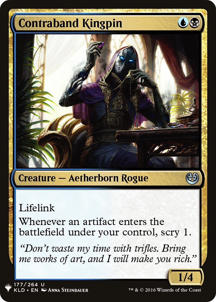 Contraband Kingpin (LIST-KLD-177) - The List