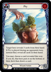 Pry (Red) [EVR128] (Everfest)  1st Edition Rainbow Foil | The CG Realm