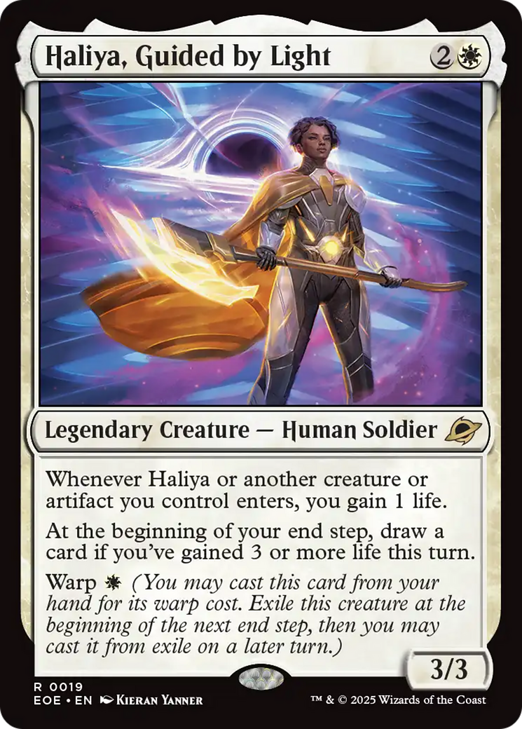Haliya, Guided by Light [Edge of Eternities] | The CG Realm
