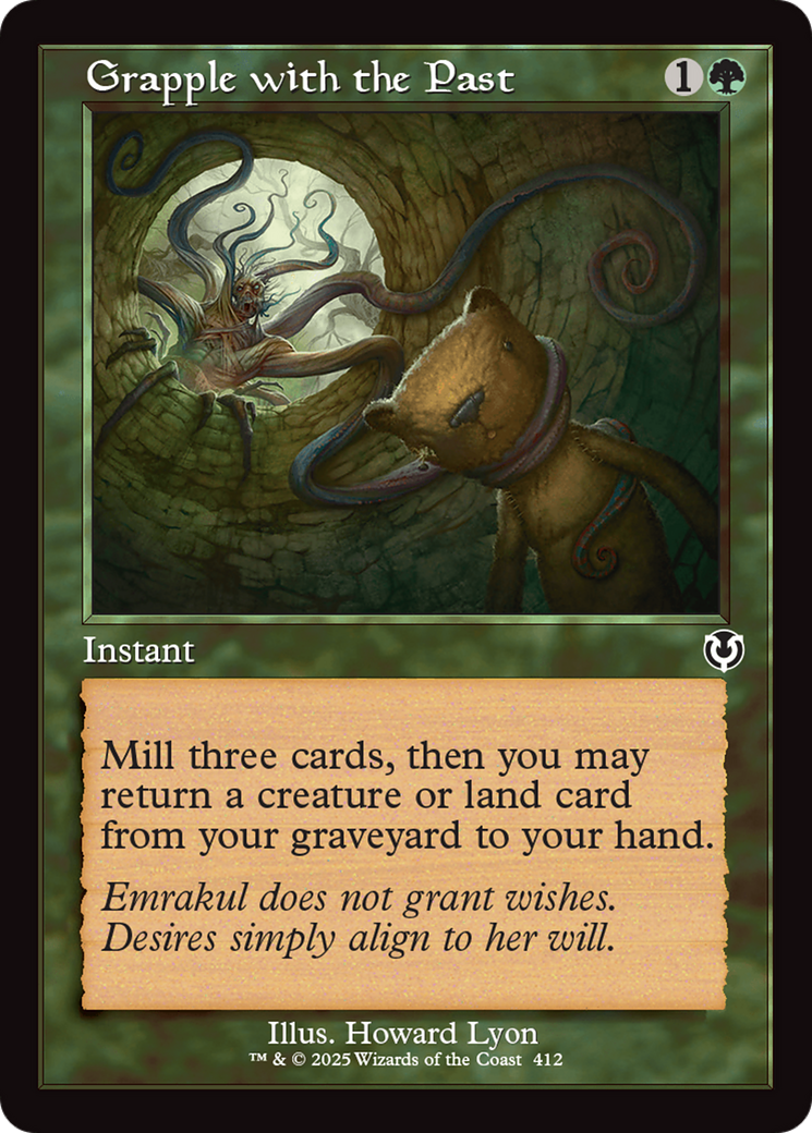 Grapple with the Past (Retro Frame) [Innistrad Remastered] | The CG Realm