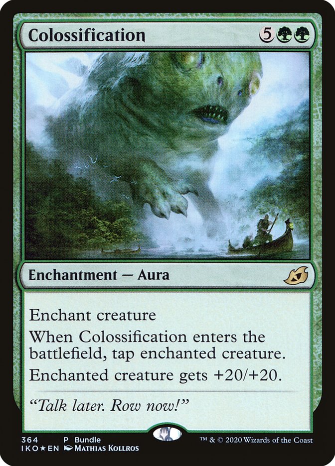 Colossification (364) [Ikoria: Lair of Behemoths Promos] | The CG Realm