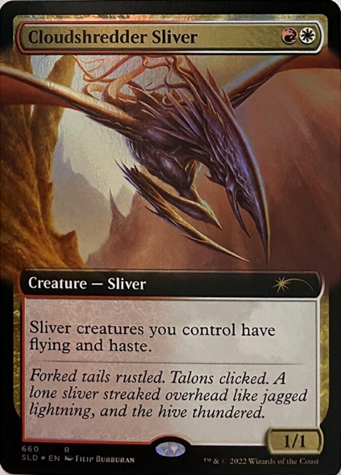 Cloudshredder Sliver (Extended Art) [Secret Lair Drop Promos] | The CG Realm