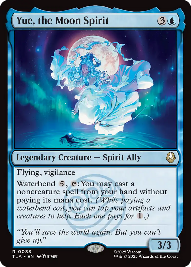 Yue, the Moon Spirit [Avatar: The Last Airbender] | The CG Realm