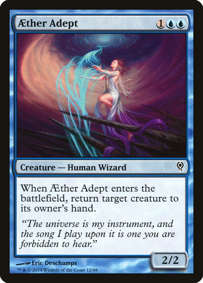 Aether Adept [Duel Decks: Jace vs. Vraska] | The CG Realm