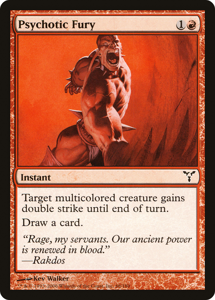 Psychotic Fury (DIS-068) - Dissension