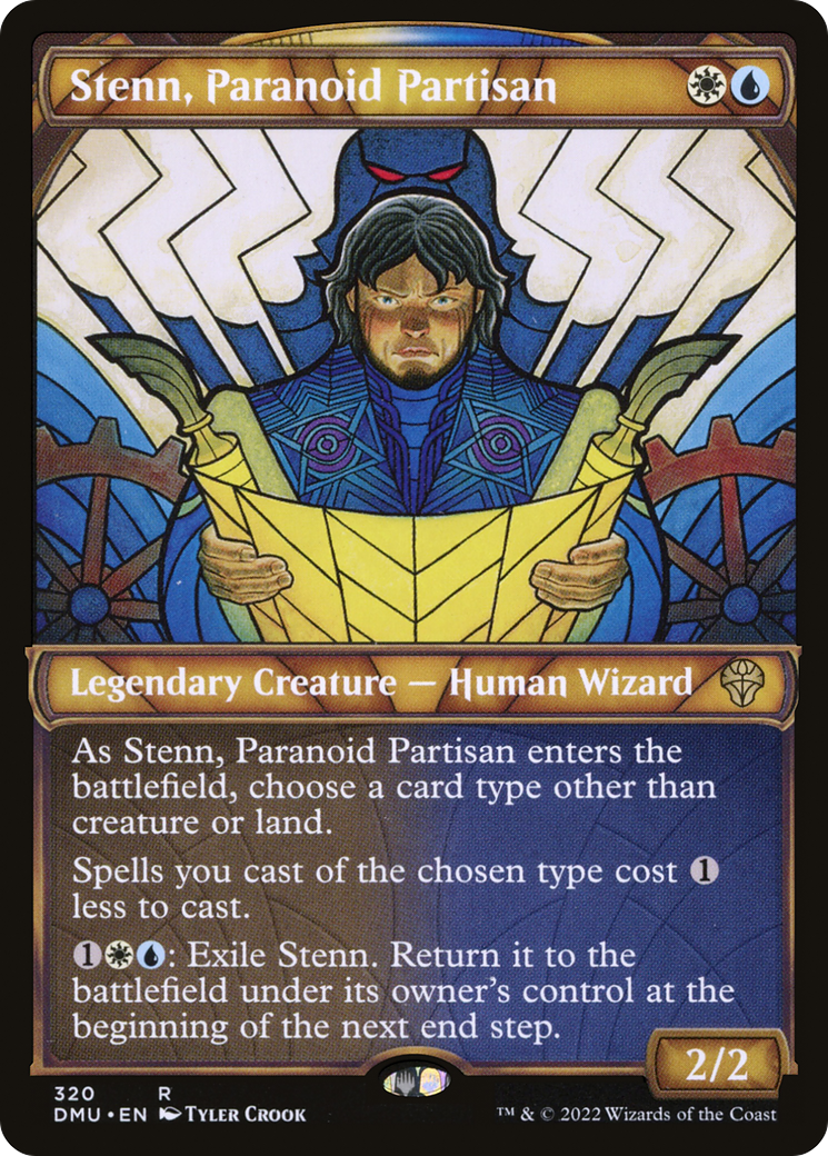 Stenn, Paranoid Partisan (Showcase) (DMU-320) - Dominaria United: (Showcase)