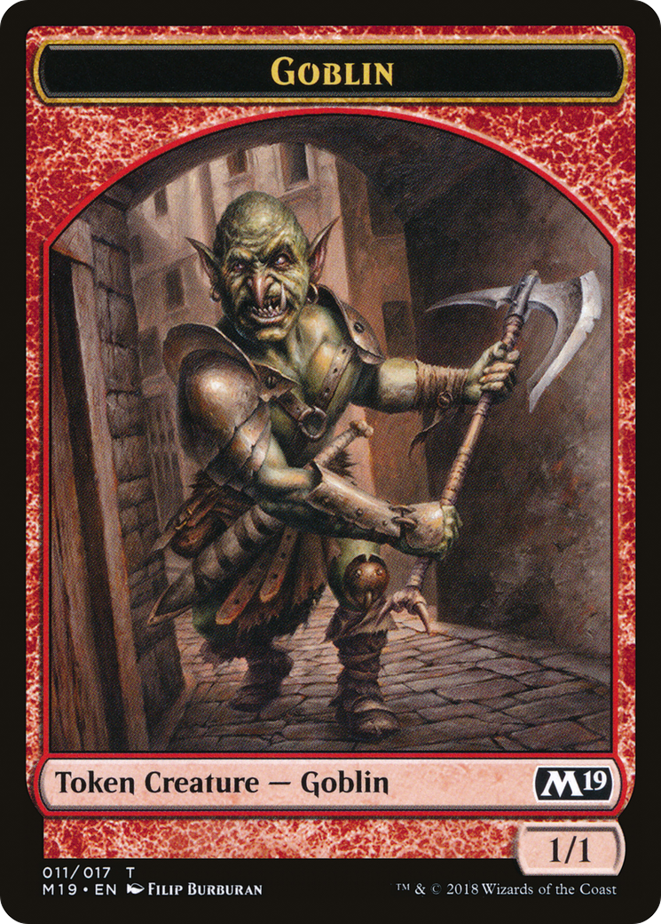 Goblin Token (M19-011) - Core Set 2019 Tokens