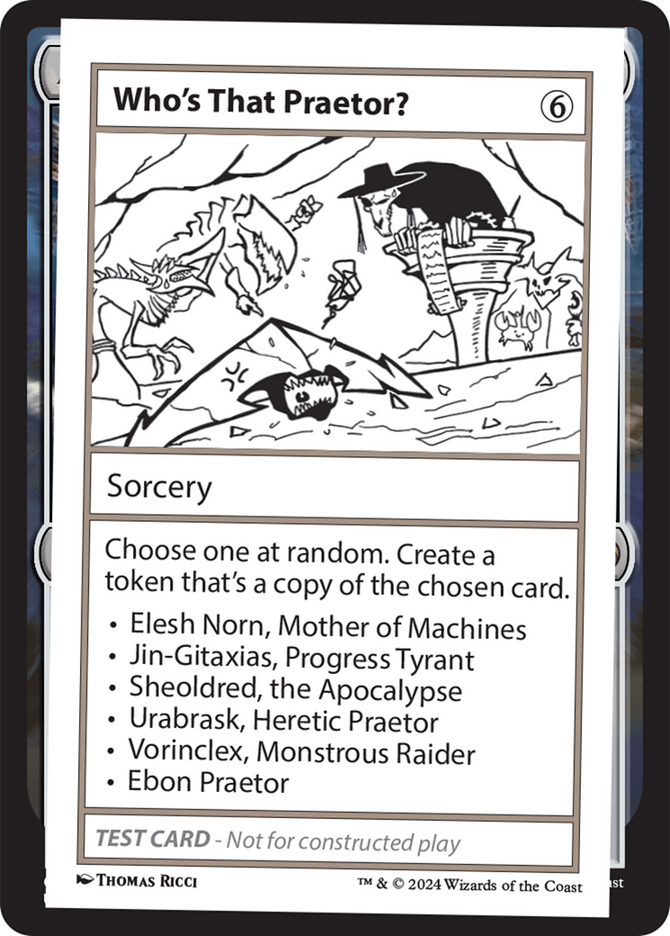 Who's That Praetor? [Mystery Booster 2 Playtest Cards] | The CG Realm