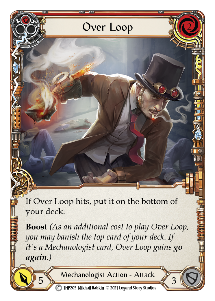 Over Loop (Red) [1HP205] (History Pack 1) | The CG Realm