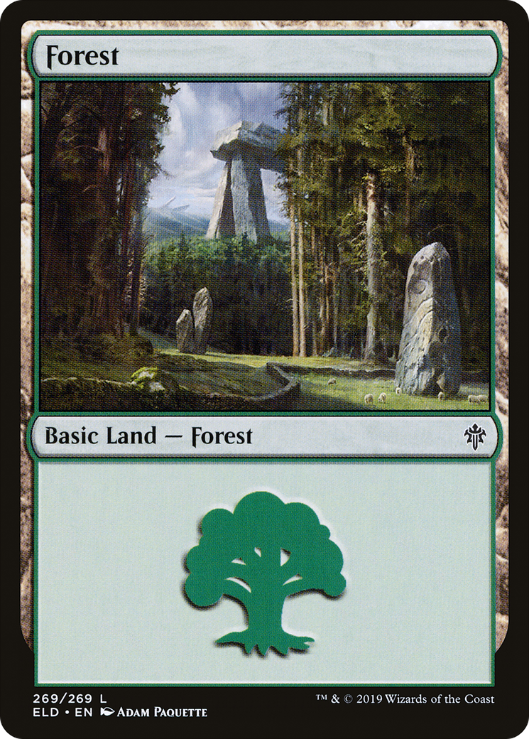 Forest (269) (ELD-269) - Throne of Eldraine
