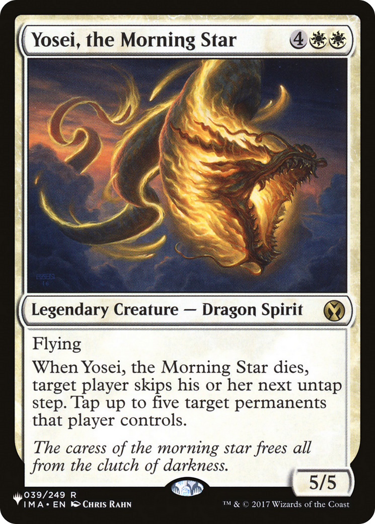 Yosei, the Morning Star [The List] | The CG Realm