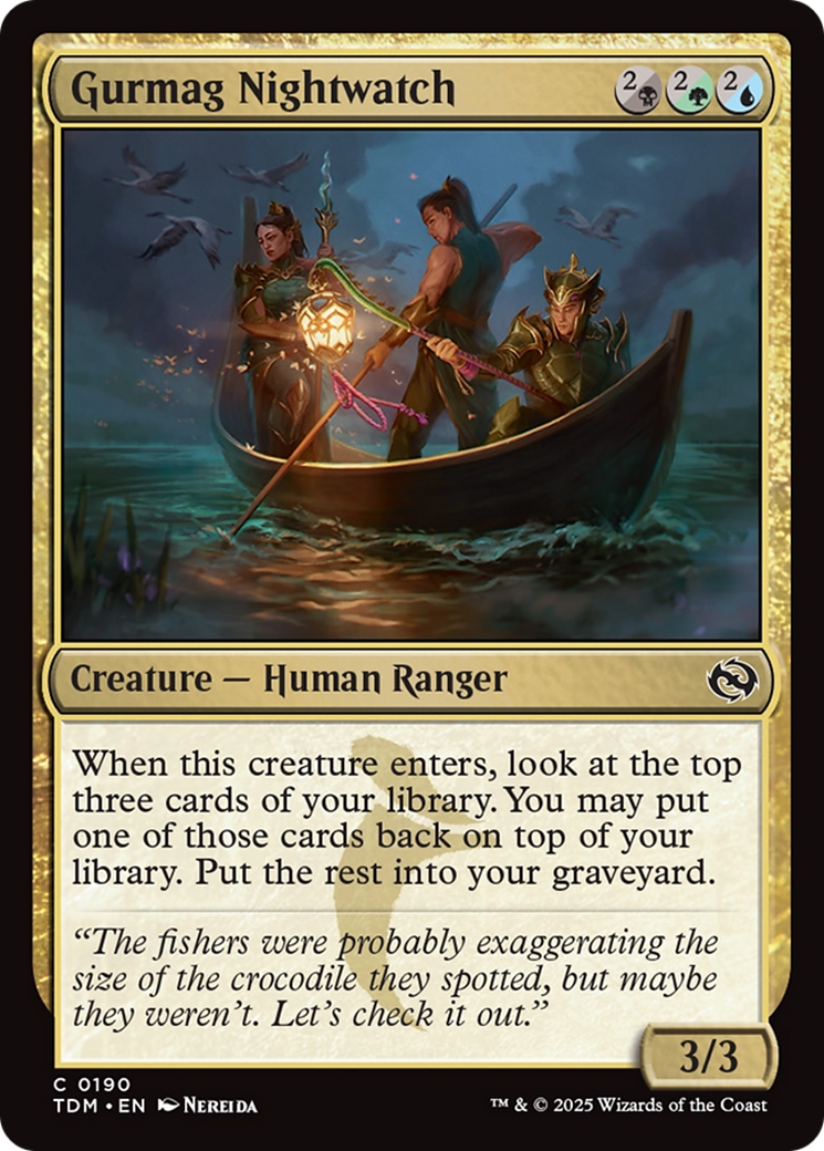 Gurmag Nightwatch [Tarkir: Dragonstorm] | The CG Realm