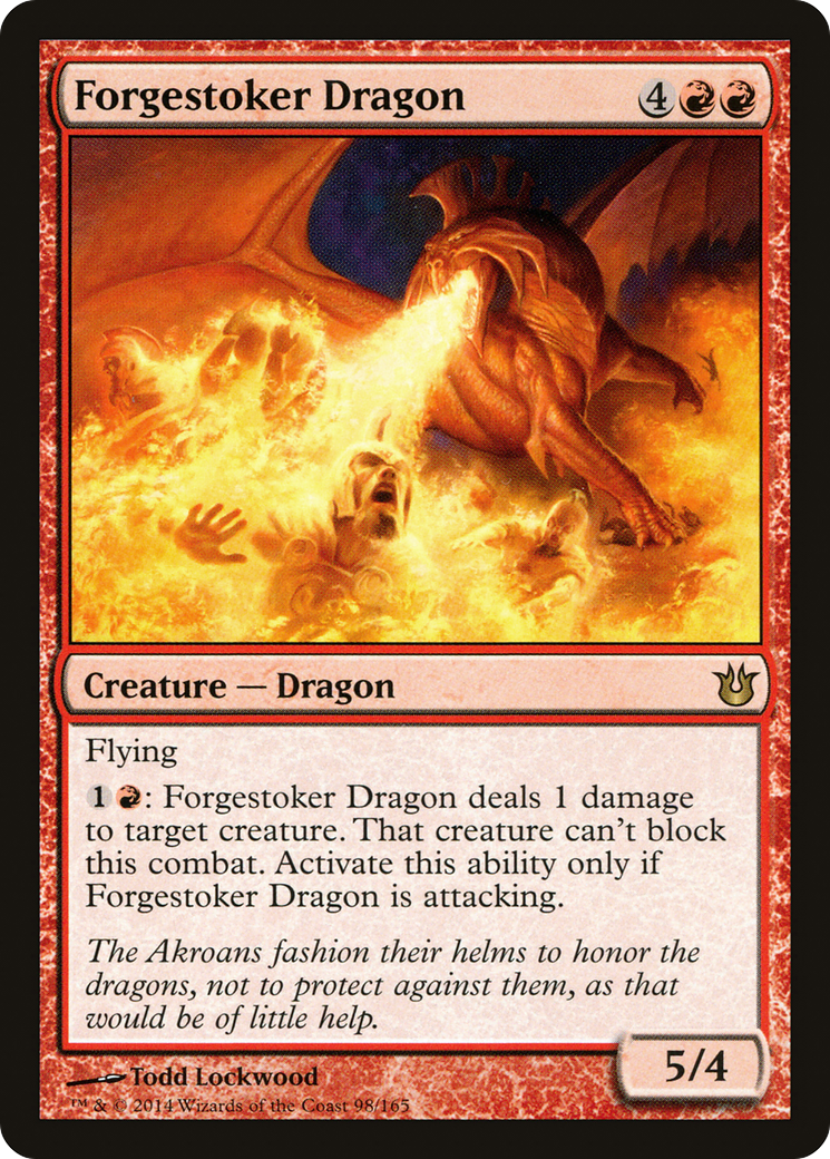 Forgestoker Dragon (BNG-098) - Born of the Gods