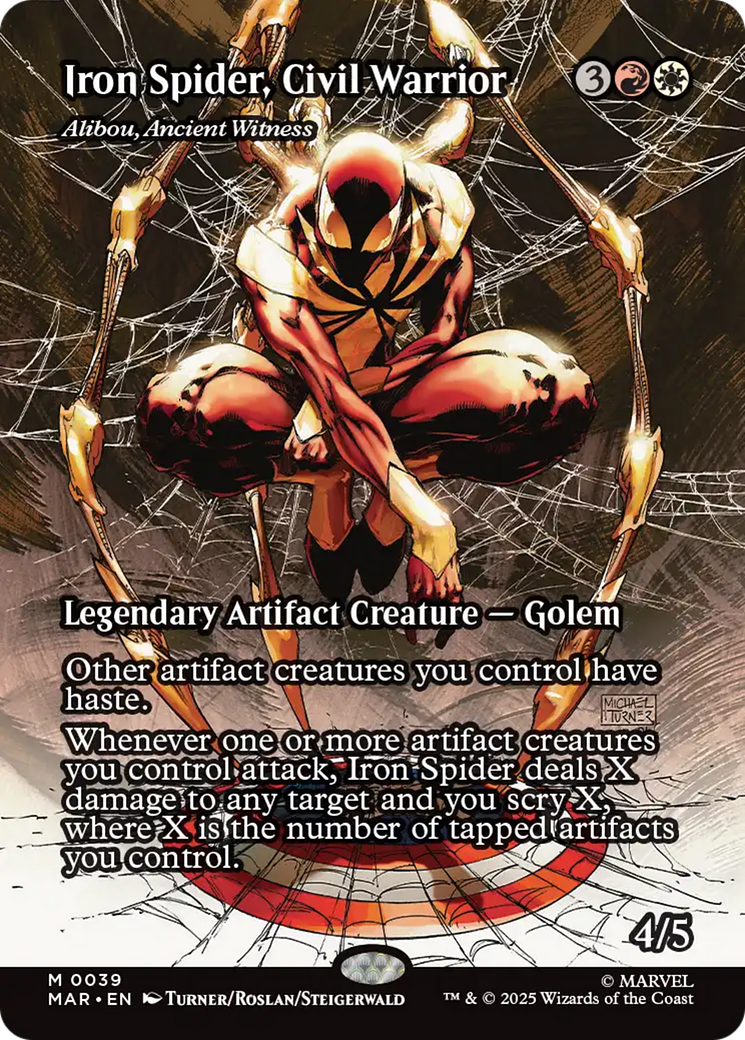 Iron Spider, Civil Warrior - Alibou, Ancient Witness [Marvel's Spider-Man: Eternal-Legal] | The CG Realm