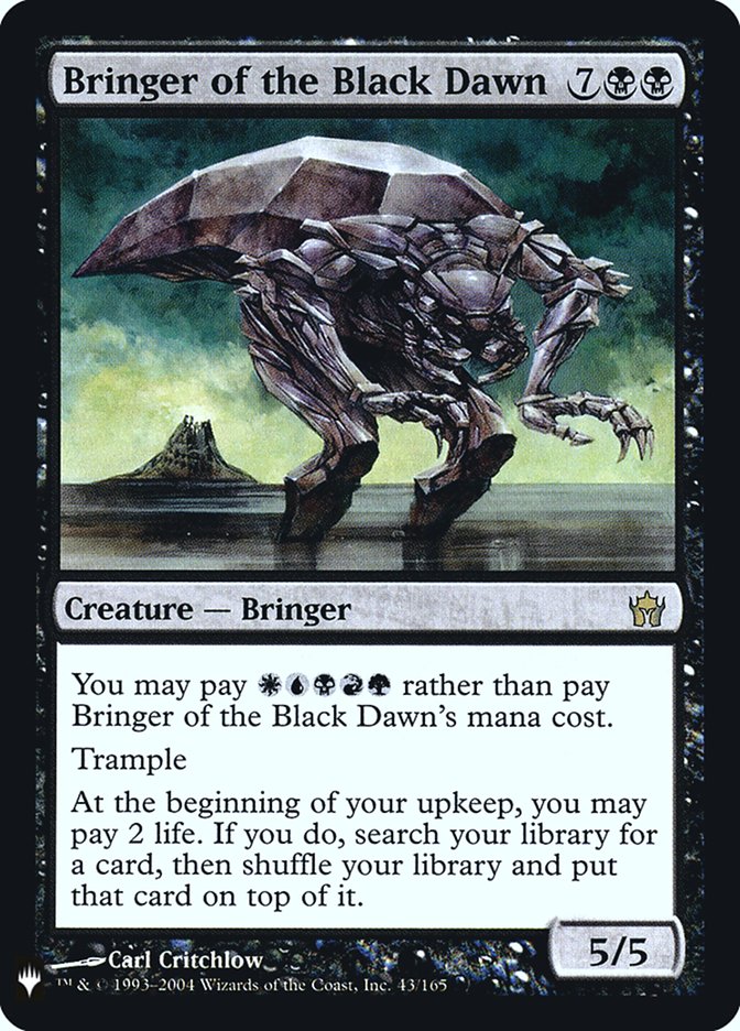 Bringer of the Black Dawn [Mystery Booster] | The CG Realm